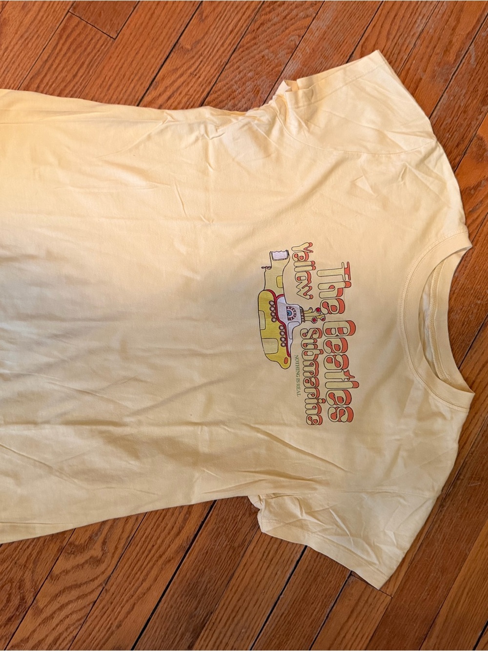 Women’s  Yellow 'The Beatles Yellow Submarine' Graphic Tee